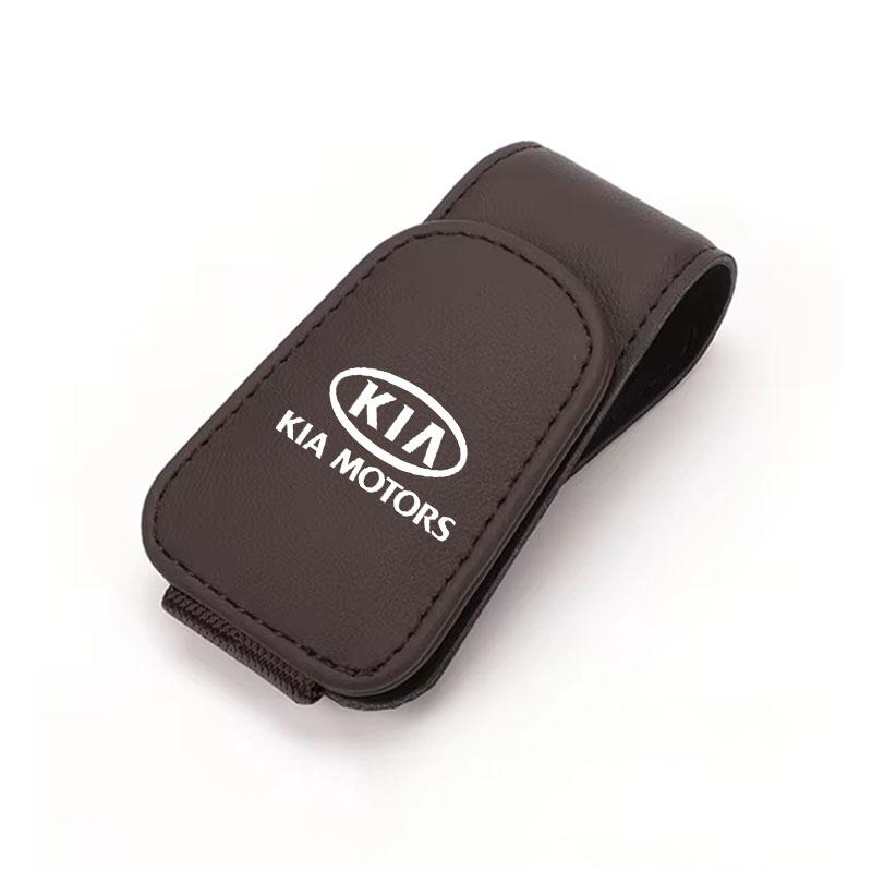 Car Glasses Clip Sun Visor Hanger Clip Ticket Card Clips For Kia Sportage Cerato Optima K2 K3 K4 K5 Rio Picanto Soul Accessories