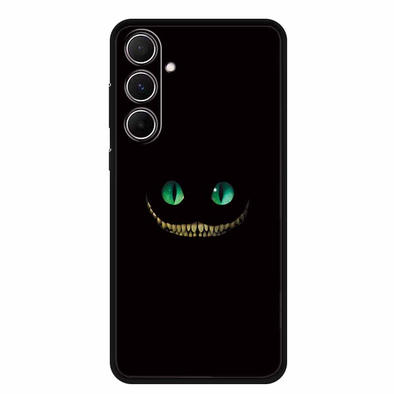 For Samsung Galaxy A55 5G Case Animals Soft Silicone TPU Phone Cases Back Cover For SamsungA55 Wolf Protector Cute Girl Shell