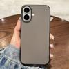 Plain Slim Case For iPhone 16E 16 15 14 13 12 11 Pro Max Plus Matte Transparent Colorful PC Hard Cover Translunt Fundas