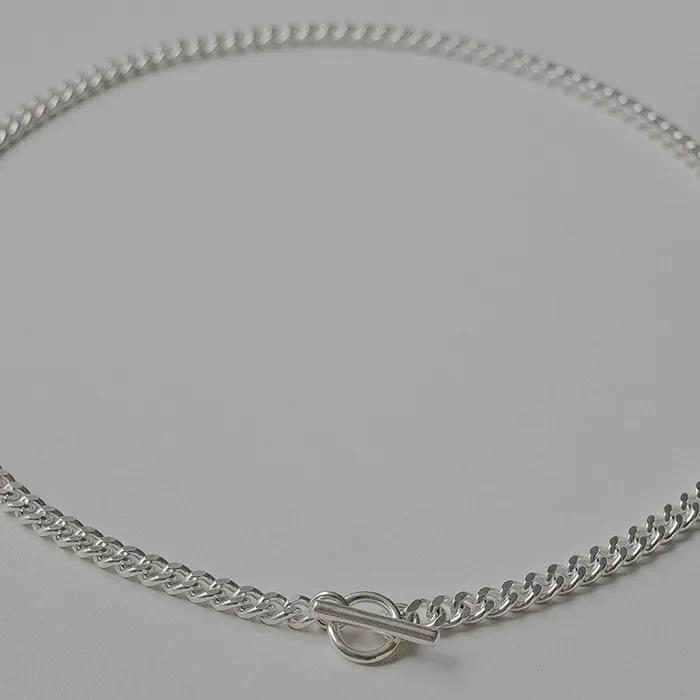 silver925 Bold Toggle Chain #SN412