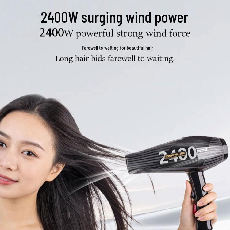 9869 Salon-Quality High Power Hair Dryer with Constant Temperature & Dual Air Modes