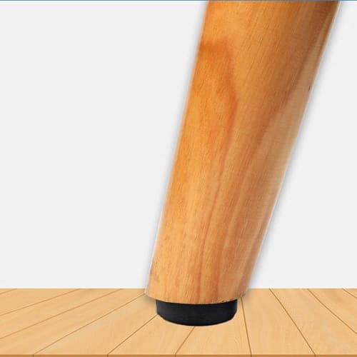 LOYELEY Leveling Feet, Set of 8, M6 x 15mm, Adjustable Furniture Moving Pads, Furniture Adjusters, Leveling Pads, Black