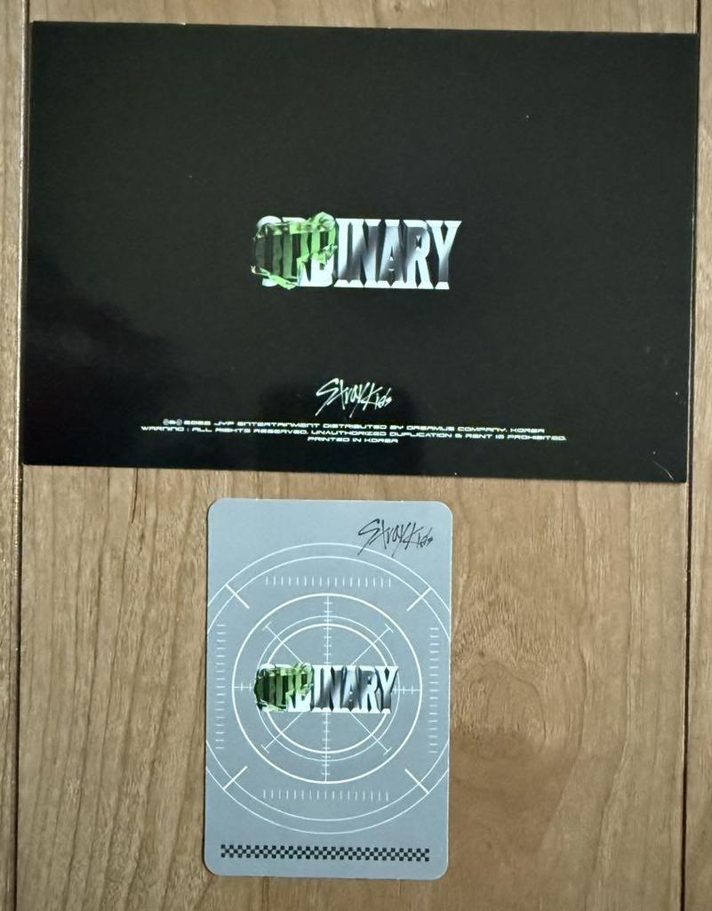 [USED] Straykids Seungmin Ordinary American Bonus Target