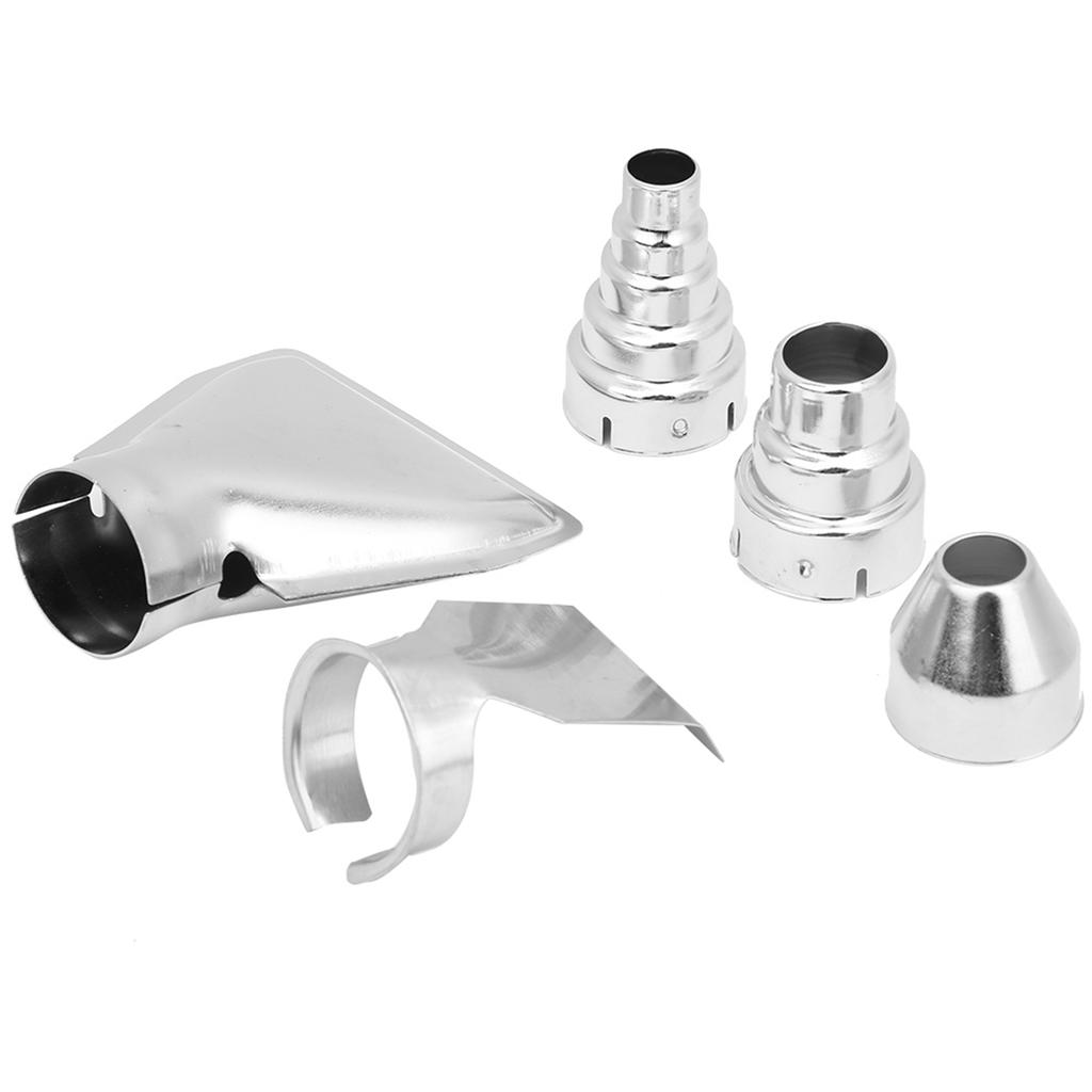 5pcsset Stainless Steel Hot Air Gun Nozzles Heat Blower Accessories
