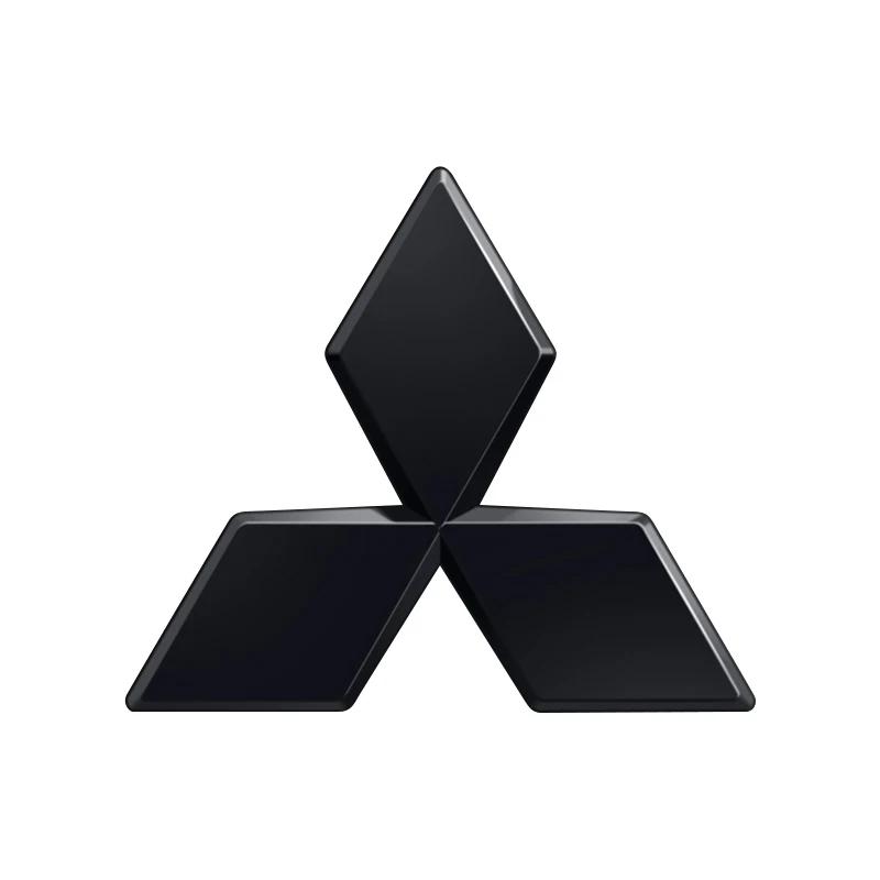 djsc4 1Pcs ABS Car Steering Wheel Center Emblem Sticker Accessories For Mitsubishi ASX Lancer Pajero Outlander L200 EVO Lancer EX