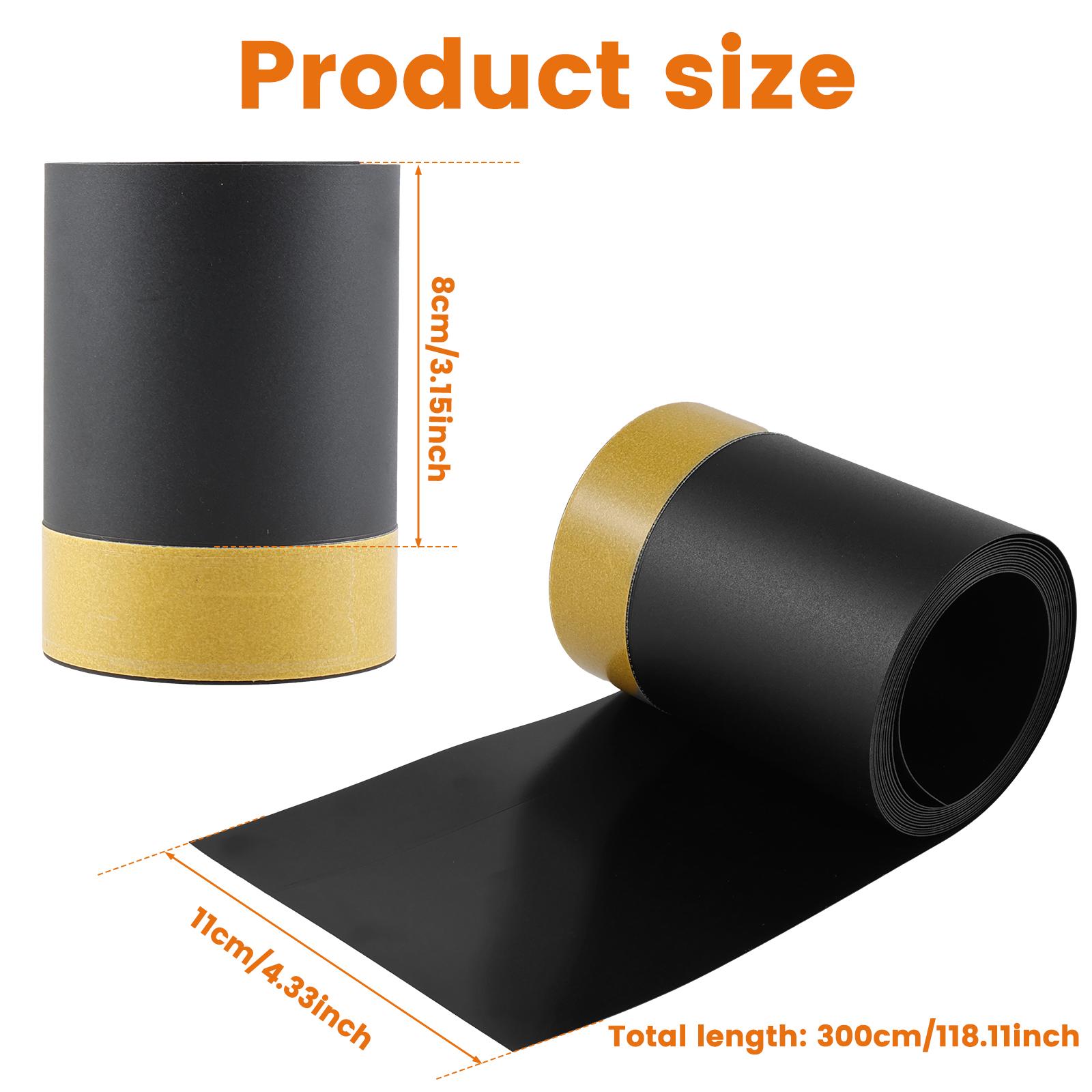 

Блокиратор для игрушек под диваном 300x11 см, режущийся бампер для щелей под диваном, ПВХ, фиксаторы для игрушек под диваном, черные/прозрачные, многоцелевые чёрный