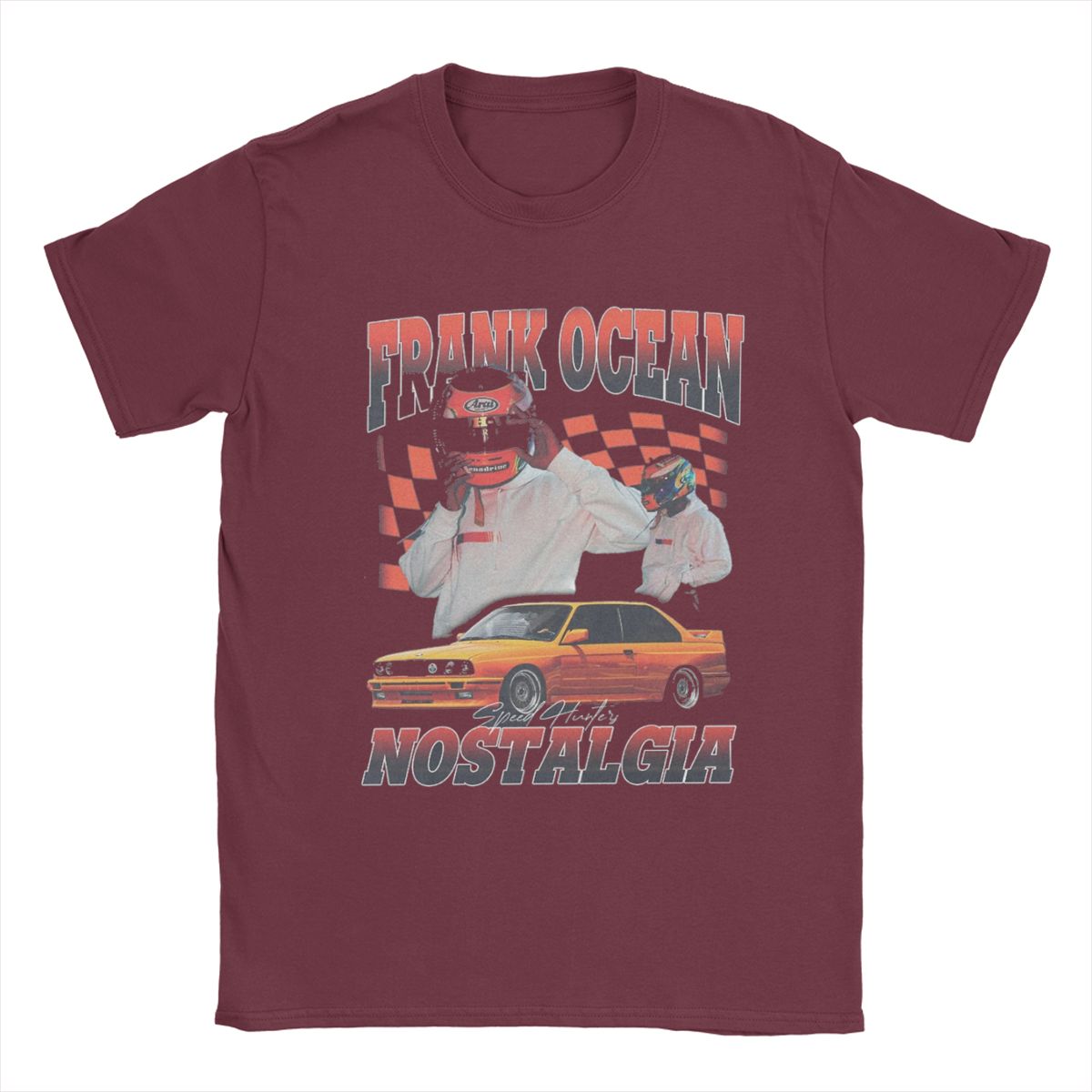 

Футболки Franks Oceans для мужчин, забавная хлопковая футболка с круглым вырезом и коротким рукавом, футболка 4XL 5XL, одежда XXXXXL бордовый