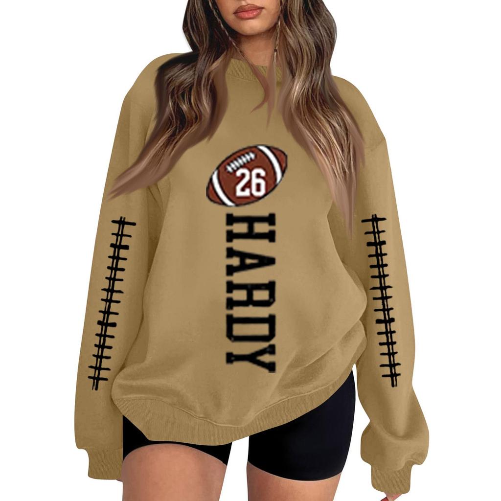 Unisex Lightweight Long Sleeve Round Neck Pullover Sweatshirt with Stylish Print