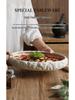 Large Ceramic Rock Texture Seafood Plate for Hotel and Home - 2025 Edition