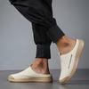 Herren Halbschuhe Große Größe, Sommer Outdoor Atmungsaktive Slip-on Bequemschuhe, Geschlossene Zehenpartie Hinten Offen Lässige Schuhe