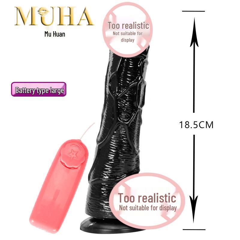Black Electric Wiggling Vibrator for Women