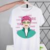 Saiki K Kusuo No Psi Nan Street Style Casual Short Sleeve  Unisex T Shirt O-neck Tshirt Male The Disastrous Life Of Saiki T-shirt Shirt