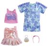 Barbie Fashion Pink Star Doll Storage GRC88 2-Pack & [Dress-Up Accessories] [Includes Case] [Ages 3+]