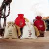 Chinese Retro Embroidered Brocade Sachet Bag Pendant