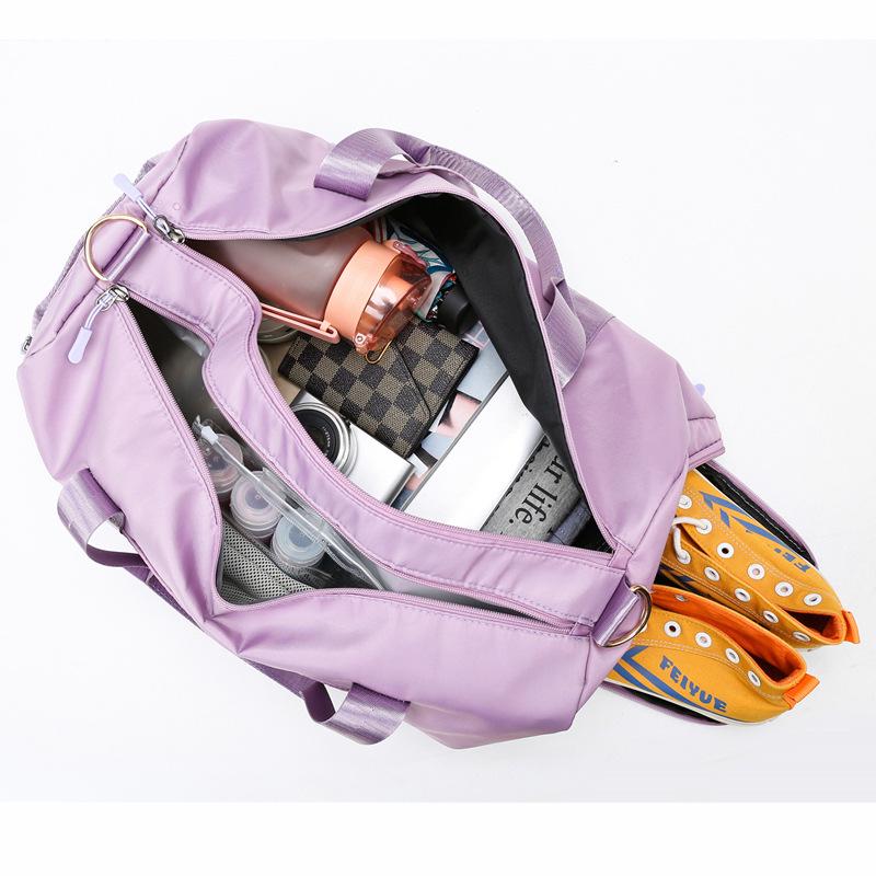 Short Trip Lightweight Business Casual Handbag - Large Capacity Unisex Travel and Fitness Crossbody Bag.