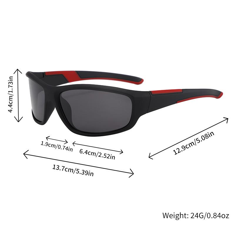 Lunettes de sport pour hommes, lunettes de soleil polarisées pour l'équitation, lunettes de soleil pour la conduite, lunettes de conduite pouvant être