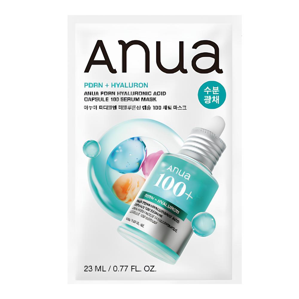 Anua PDRN Hyaluronic Capsule 100 Serum Mask – Deep Hydrating & Soothing Sheet Mask 1ea