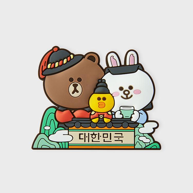

Line Friends Tourist Magnet