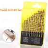 Straight Handle Twist Drill Bit High-Speed Steel Metal Drill Drill Bit