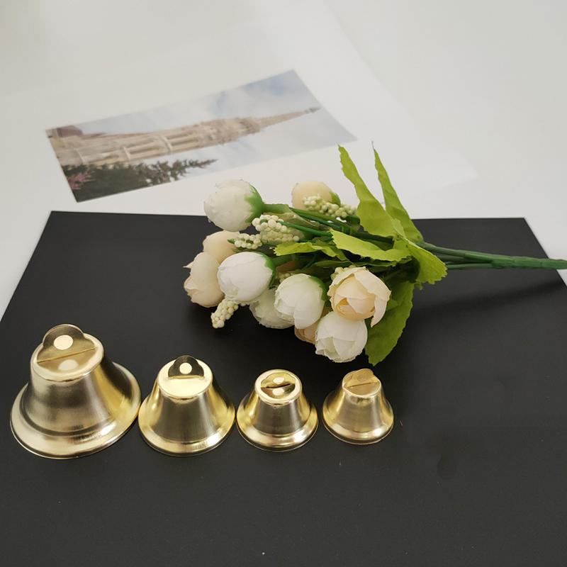 10pcs Mini Trumpet Jingle Bells Ornaments Small Size for DIY Handmade Crafts Pet Hanging Decor Suitable for Party Wedding Christmas Occasions