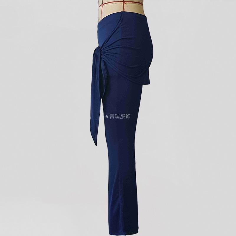 Women's Sexy Solid Colour Micro False Two Piece Lace Up Designer Casual Pants