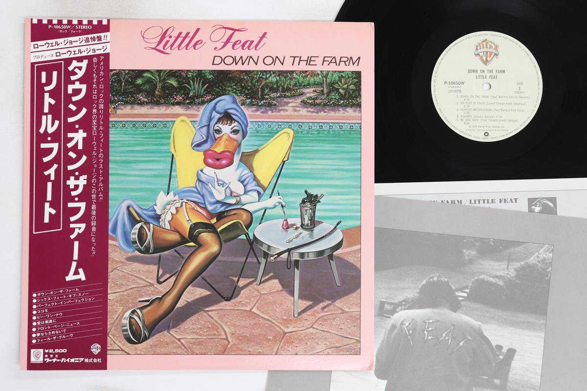 

LP Record LITTLE FEAT - Down On The Farm P10650W WARNER BROS 1979 Japan Obi Rock Used
