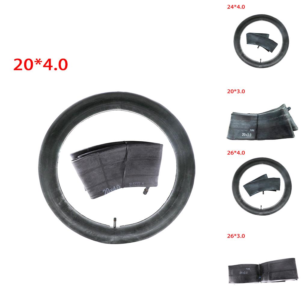 Snow Bicycle Inner Tube With Schrader Valve 3.0/4.0 For Fat Bikes / E-Bikes Mountain Bikes Snow Cycling Part Accessories