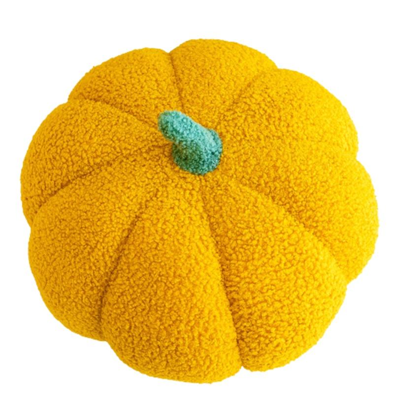 Cute Plush Pumpkin Pillow For Halloween And Home Decoration Soft And Skin-friendly Fabric