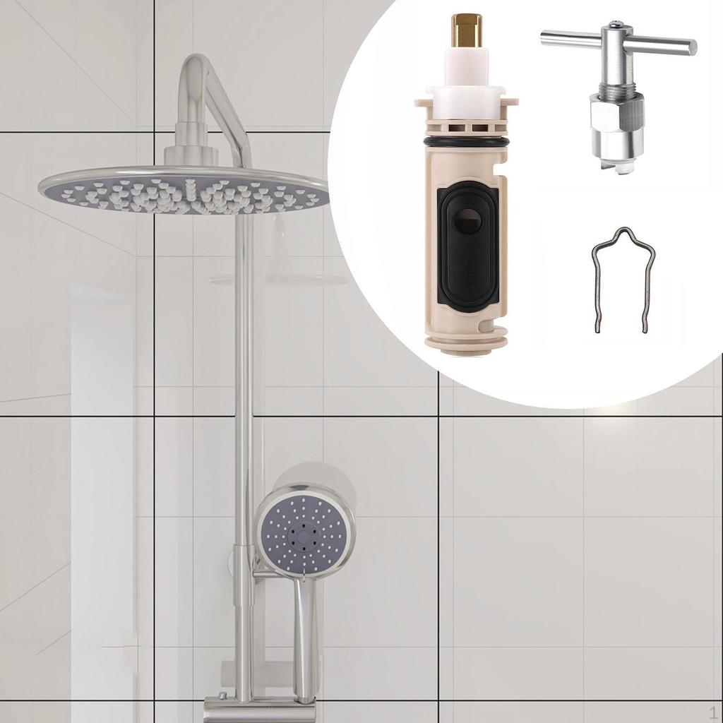 1222 Zestaw do wymiany prysznica Przenośny Adapter Uchwytu Naprawa Pojedynczej Wanny