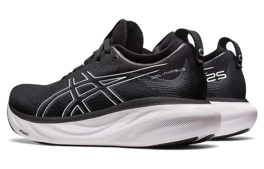 Asics Gel Nimbus 25 Black Pure Silver Women's 1012B356-001