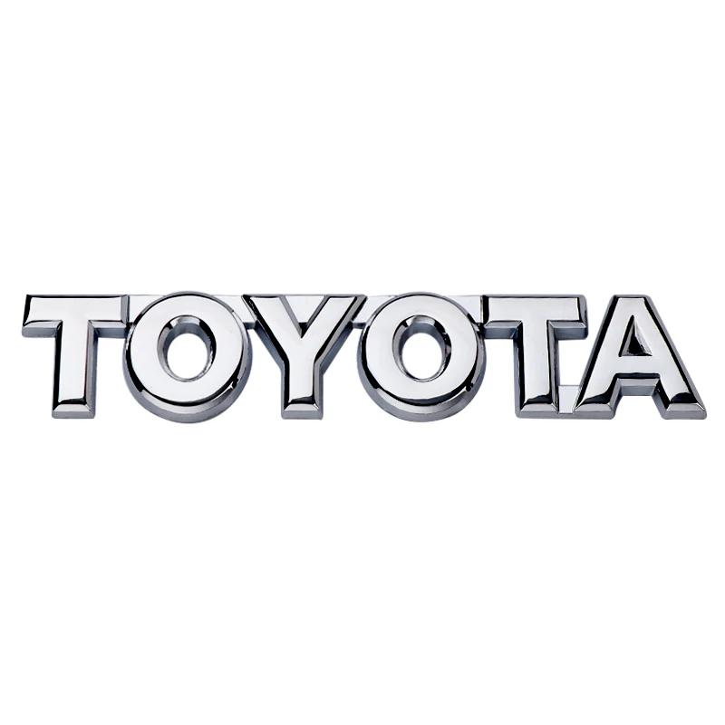 CKMY4 Metal Emblem Badge Car Sticker Car Trunk Stickers for Toyota TRD Chr Corolla Camry Yaris Hilux Prius Avensis Auris Prado Verso