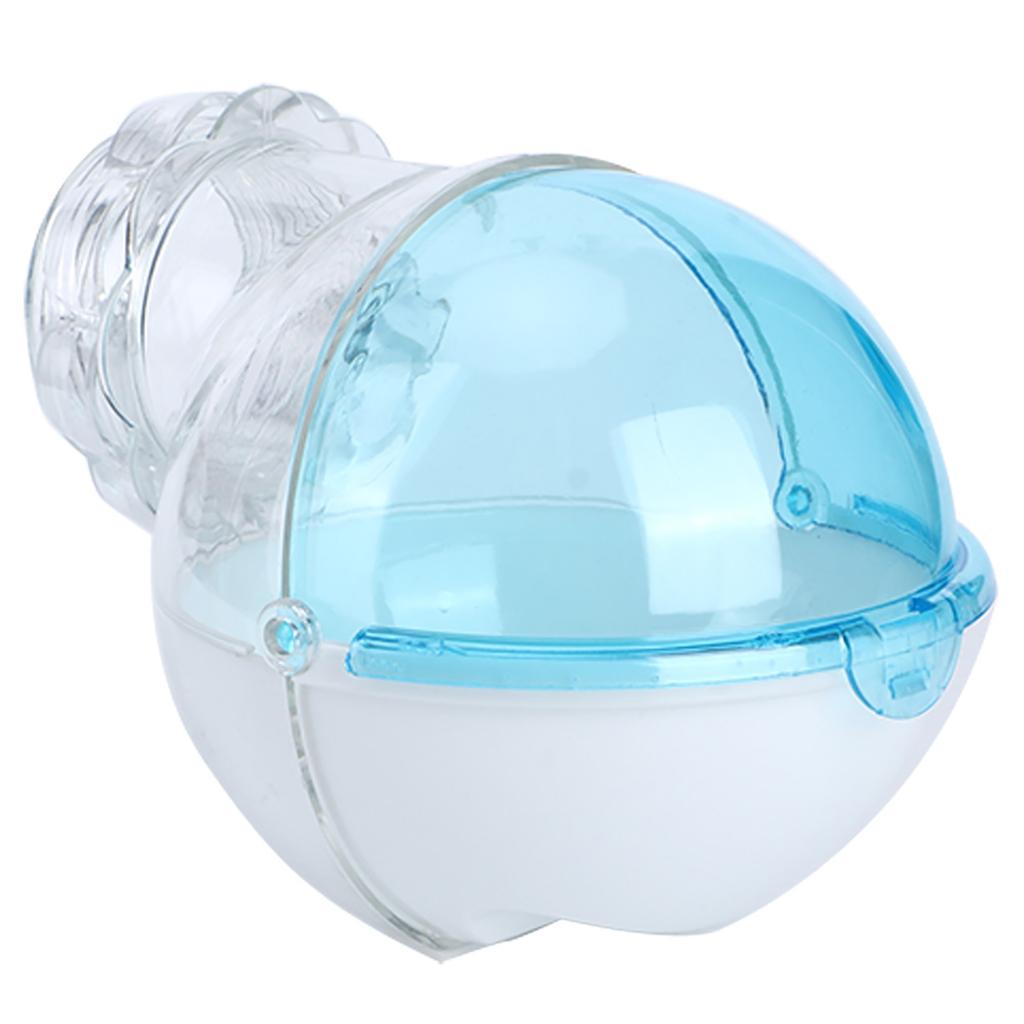 13cm Lovely Hamster Running Exercise Wheel Plastic Small Pet Toy Rat Running Play Toy (Pink)