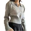 Women's Sweater - New Winter Solid Color Thick Knit To