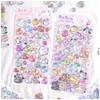 3D Relief Fun Acrylic Diamond Stickers - Aesthetic Diy Craft Decals, Waterproof For Kids Handmade Notebook Phone Decor Gifts