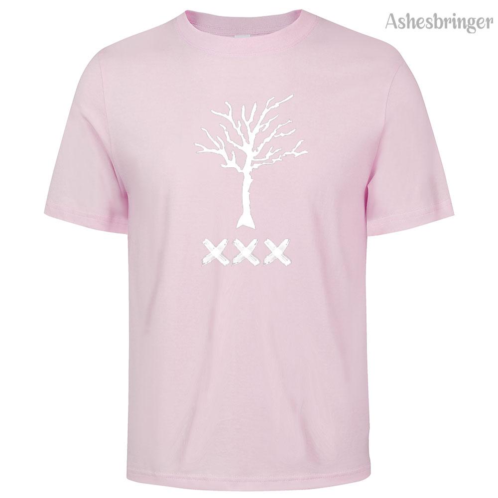 Camiseta de Algodão Masculina XXXTENTACTION Gola Redonda Casual Estilo de Rua Moda Tops Respiráveis para Homens e Mulheres