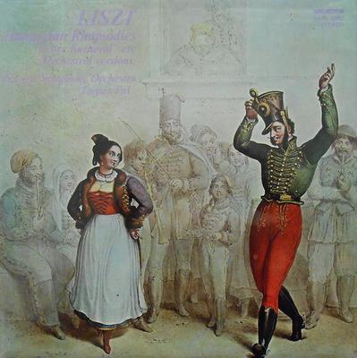 LP deska LISZT, SZEGEDSKÝ SYMFONICKÝ ORCHESTR, T - Maďarské rapsodie / Magyar Rapsz SLPX12062 HUNGAROTON 1979 Maďarsko Klasická Použitá
