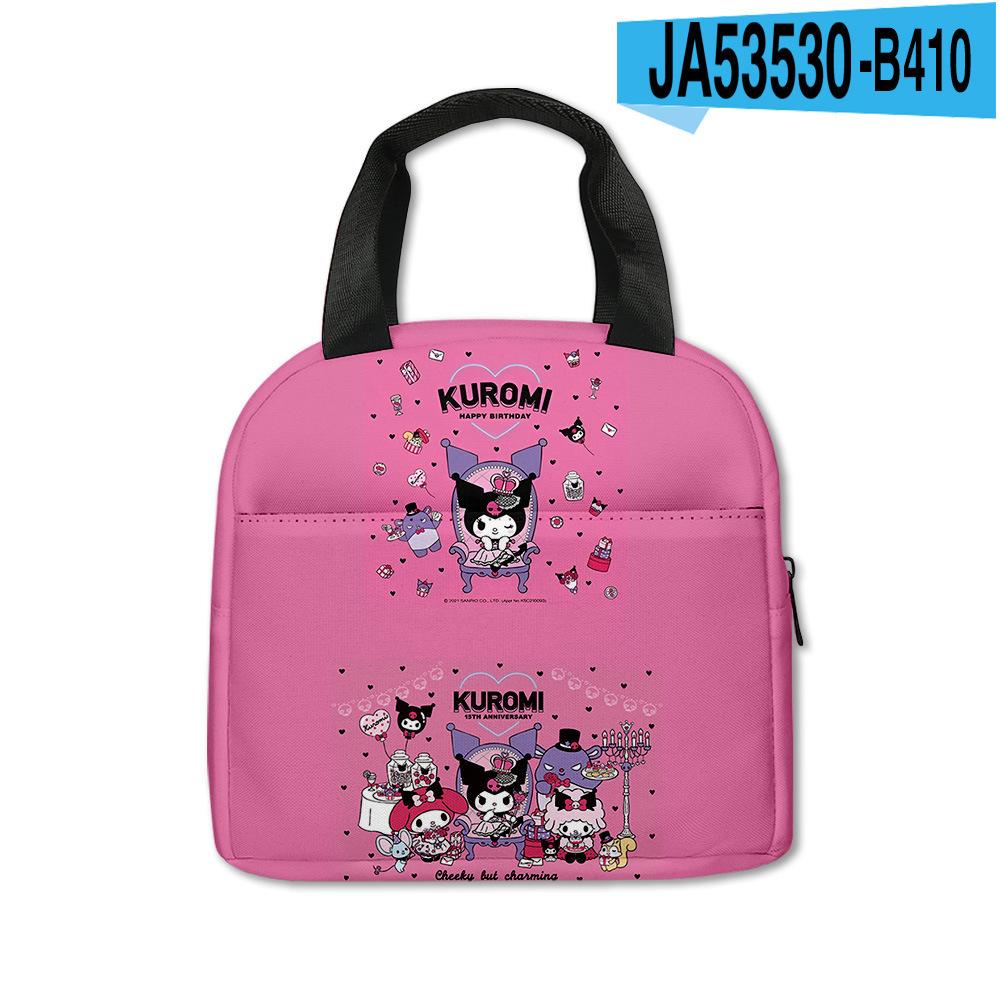 Cartoon Thermal Insulation Lunch Bag Portable Portable Lunch Bag Lunch Box Bag Student Office Worker With Meal Storage Bag