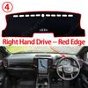 Car Dashboard Cover Mat Sun Shade  Non-slip Pad Carpet Protector Accessories for Ford Ranger T6 P703 2th 2Gen  2024 2025