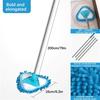 Wall-cleaning mop blue 2m