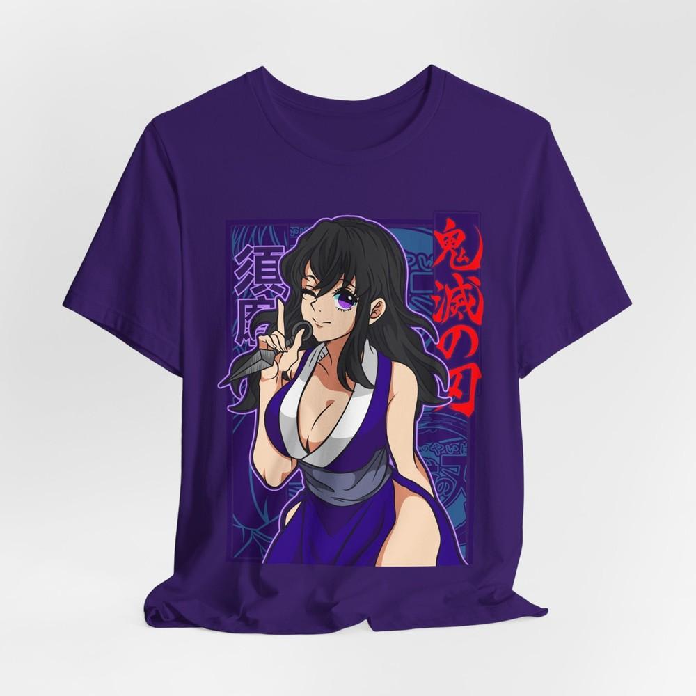 Anime Graphic Tee Sexy Waifu Shirt for Otaku Kawaii Anime Fan Gift Aesthetic S