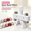 Výkonný automatický kočičí oko magnetický otočný design bzučáku široké světlo skleněná korálková nail art magnetický pro gelový lak na nehty
