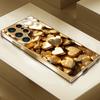 Golden Heart style High-end PhoneCase Electroplated Glass TPU PhoneCase for Samsung Galaxy S26 S25 S24 S23 S22 S21 FE,Ultra,Plus