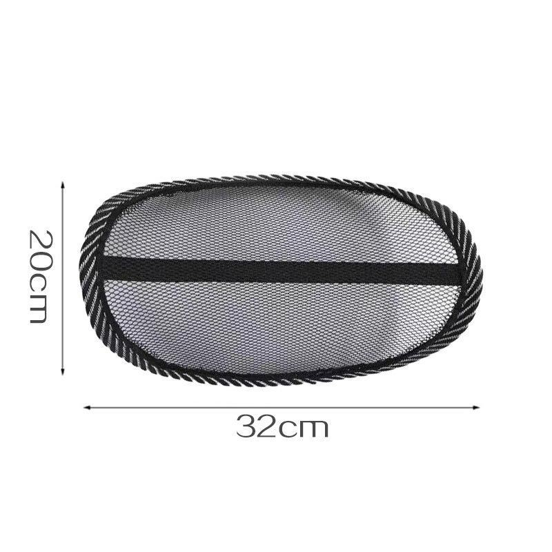 Summer Mesh Car Headrest Mini Pillow: Comfortable, Breathable, Cool Neck Support for Car Interior