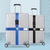Durable Suitcase Cross Straps with Password Lock Ensure Safe and Stable Travel for Women and Men