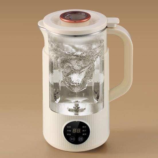 Nussmilchbereiter, automatische Soja-Maschine mit scharfer Klinge, Wärmeschutzfunktion, sichere Verwendung, EU-Stecker, elektrische hausgemachte Mandel-Hafer-Maschine