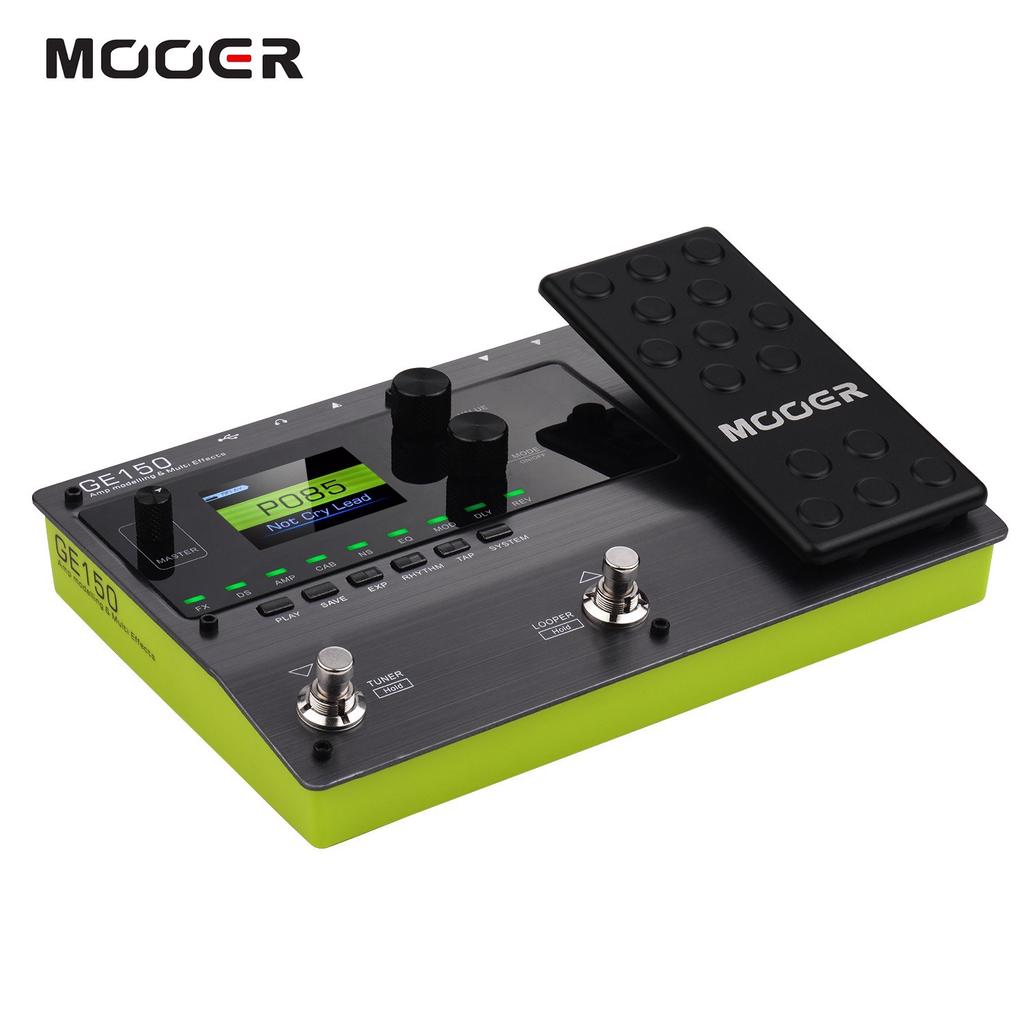MOOER GE150 Amp Modelado \u0026 Multi Effects Pedal 55 Modelos de Amplificador  151 Efectos 80s Looper 40 Ritmos de tambor 10 Metrónomo Tap Tempo OtG  Función comprar a buen precio — entrega