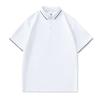 Summer Thin Short-sleeved POLO Shirt Men's Solid Color T-shirt Men's Lapel Thin Short T-top