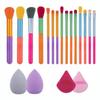 Violeta - Set of 15: Color Panel Makeup Brush