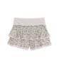HUG YOUR SKIN Ribbon Tiered Skirt Pants (Pink)
