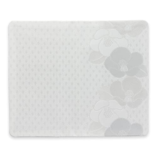 Midori Fukusa (Cloth Wrapping Cloth) with Gold Envelope, Snow Camellia Pattern, 53315006